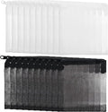 20Pcs Media Bags for Aquarium Fine Mesh Bag Aquarium Filter Media Bags with Plastic Zipper Suitable for Activated Carbon, Filter Stones, Ceramic Rings (4 x 4 inches)