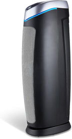 GermGuardian 5-In-1 HEPA Air Purifier for Home, Large Rooms Up To 915 Sq. Ft. with HEPA Pet Air Filter, UV-C Light & Odor Reduction, AC5250PT, 28" Tower, Gray