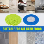 Magic Sponge Eraser Pads and Microfiber Chenilles Pads for Shark Steamer S7001 s7020 s7000amz s7000 s7001tgt s7201 s8201 S7005 s8001 Series Rotating Steam Scrubber,Scrub Sanitize at The Same