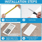 Merv 16 Filter Material, 5.24 Ft² Cut to Fit Air Vent Filters for Clean Living Basic Dust and Pet Dander Pollen Smoke for Home Ac HVAC, Efficiency Breathable DIY Design