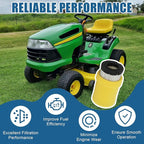 793569 793685 Air Filter Compatible with B&S 793569 4241 5415 John Dee-re GY21055 MIU11511 LA125 LA115 Craftsman YT3000 LT2000 Lawn Mower Tractor by Podoy (6 Pack)