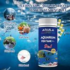 Aquarium Water Test Kit 9-in-1, Aquarium Ammonia Test Strips for Fish Tanks and Ponds, 150 Strips Testing pH Total Alkalinity Hardness Chlorine Nitrite Sulfate Copper Iron for Fresh and Salt Water