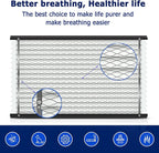 2-Pack 410 Air Filter Replacement Compatible with AprilAire Whole House Air Purifiers,Models 1410, 1610, 2410, 2416, 3410, 4400, MERV 11, Size: 16x25x4 Pleated HVAC AC Furnace Filter