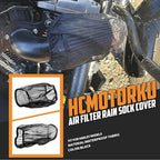 Air Filter Rain Sock Cover Dustproof Waterproof Fit For Harley FLHR FLHX Road King Street Glide Softail Sportster 1200 883 Dyna For Cone Air filter