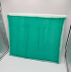 Paint Booth Intake Air Filter Panel, Crossdraft Spray Booth Filter Pad (20/case, 25" x 20")