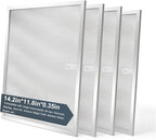 BPS1FA30 Range Hood Grease Filter 11-3/4" x 14-1/4"(2-Pack) Aluminum Filter Compatible with Bro.an Nu.Tone Allure Range Hood filter,Replaces 99010299 99010305 S99010305 AP3378953 by oneket
