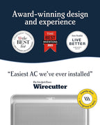 Windmill Window Air Conditioner - Quiet & Smart, Easy Install, Voice-Enabled, Remote & App Control AC Unit - 6,000 BTU