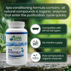 Spa Platinum Pro Hot Tub Water Clarifier, Spa Water Clarifier for Hot Tub For Crystal Clear Water, Fast Acting All Natural Compounds Hot Tub Clarifier to Keep Spa Clear & Balanced for 1 Month 8 Oz
