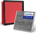 Cabin & Engine Air Filter Kit for 2016-2018 Rav4 2.5L(Hybrid)