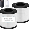PU-P05/AC201B Replacement Filter Compatible with FULMINARE PU-P05 and Purivortex AC201B Air Purifiers, H13 True HEPA Air Filter for Home Pets Dander Dust Smoke Pollen 2pack