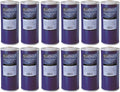 Bluonics 12-pack Carbon Water Filters GAC Granulated 4.5" x 10"