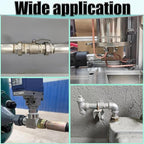 3/4" Male to 3/8" Female NPT Hex Bushing Reducer, 304 Stainless Steel NPT Reducing Adapter Pipe Fitting for Reducing Female Pipe