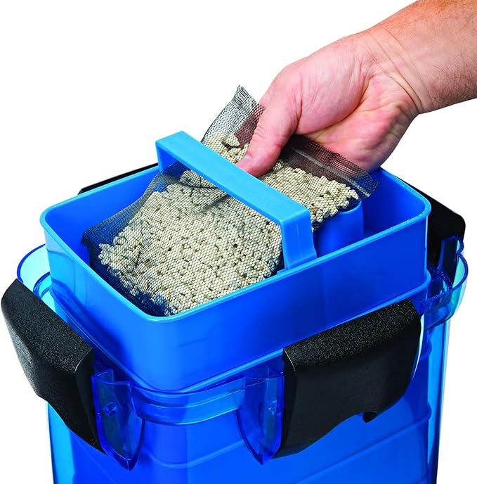 Penn-Plax Filtrx Purifying Media for Canister Filters â€“ Compatible with Cascade, Marlin, and Other Aquarium Filter Systems with Trays â€“Zeolite for Ammonia Removal (CFSCB2)