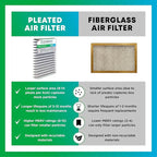 Filterbuy 25x5 Expandable Air Filter MERV 8 Dust Defense (2-Pack), Pleated Furnace Air Filters Replacement for Trane Perfect Fit BAYFTFREXM2 and American Standard (Actual Size: 27.50 x 4.38 Inches)