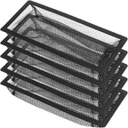 Floor Register Cover Trap,Floor Air Vent Cover Screen for Home Air Vent Filters 5-Pack Floor Vent Mesh Filters Net Trap… (4 x 12 Inch)
