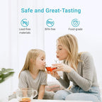 AQUA CREST Alkaline Faucet Water Filter, Replacement for Brita® Filter, Increase PH, Brita® Filter Replacement, 36311 On Tap Water Filtration System, FR-200, FF-100, 2 Packs