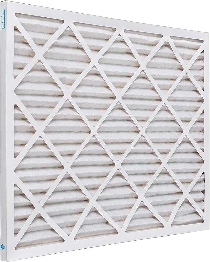 Aerostar 6x10x1 MERV 8, Pleated Air Filter, 6x10x1, Box of 6, Made in the USA
