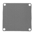 MECCANIXITY 10PCS PC Dust Filter, 70mmx70mm PVC Computer Case Cooler Dustproof Mesh Cover Fan Grills for Computer Chassis Speaker, Black