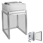 Vertical Laminar Flow-Hood Fan-Filter-Unit Yzzwer - FFU HEPA Filters for Class 100/ISO 5 Cleanliness in Clean Mycology and Mushroom Room 23.6" x 23.6" x 29" Working Area 110V