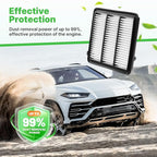 Engine+Cabin Air Filters Fit for 2021-2026 Hyundai Elantra L4 1.6L, 2021-2026 Elantra L4 2.0L, 2022-2026 Elantra N L4 2.0L Engine Air Filter Replacement Accessories 97133L1000 28113AA100