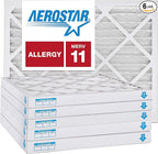 Aerostar 15x20x2 MERV 11, Pleated Air Filter, 15x20x2, Box of 6, Made in the USA