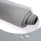 High Density dustproof and Pollen Proof net Window Screen mesh roll Used to Replace Screen Windows and Doors (Grey high-Density mesh,394''×57''(1000×145cm)