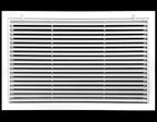 25" X 20" Aluminum Return Filter Grille - Easy Airflow - Linear Bar Grilles [Outer Dimensions: 26.75w X 21.75h]