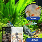 16 Pcs Aquarium Filter Media Bags with Plastic Zipper, Fish Tank Fine Mesh Bags for Activated Charcoal Aquarium, Reusable Aquarium Accessories for Carbon Bio Balls, Ceramic Rings(6in×8in and 4in×6in)
