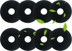 8 Pack Carbon Filters Compatible with Hidden Litter Box, Activated Carbon Filters Fit for Hidden Cat Litter Planters, Eliminate Odor and Controls Moisture on Pet's Body Keep Home Fresh