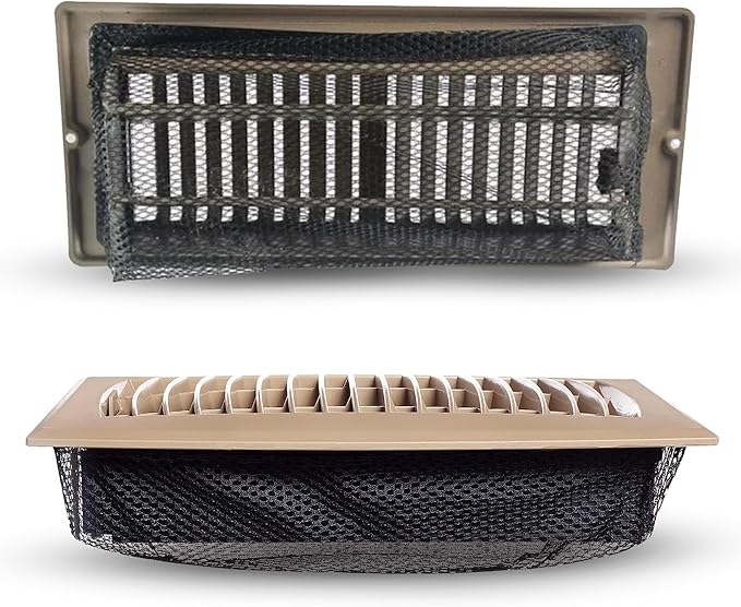 Screen for Home Air Vent Filters 4"x10", 2-Pack