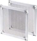 MECCANIXITY 92mm Computer Fan Filter Grills Stainless Steel Mesh Dustproof Case Cover for Computers, Pack of 2