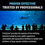 Fritz Aquatics FritzZyme 7 Live Nitrifying Bacteria Naturally Removes Amonia & Nitrite for Freshwater Fish (32-Ounce)