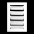 Fits 6x10 Duct Opening | Steel Return Air Grille by Handua | Vent Cover Grill for Sidewall and Ceiling | White | HVAC Cold Air Intake Grille | Outer Dimensions: 7.75"W X 11.75"