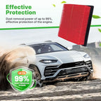 Engine+Cabin Air Filters Fit for 2014-2018 Chevrolet Silverado 1500＆GMC Sierra 1500, 2015-2020 Suburban Engine Air Filter Replacement Air Filter for My Car Accessories# CA8755A CF11809