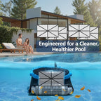 4 Pack Ultra Fine Filters Compatible with Dolphin Nautilus CC Plus (Not for Nautilus CC), Nautilus CC Supreme, M200/M400/M500, Part # 9991432-R4, Pleated Pool Cleaner Replacement Part