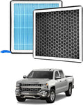 silverado Dedicated CF11966 Cabin Air Filter With Activated Carbon For 2019 2020 2021 2022 2023 2024 silverado 1500 2500 3500