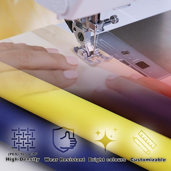 Fence Privacy Screen 8.2' x 13.1' Durable UV-Resistant Outdoor Privacy Screen, Includes Cable Ties for Outdoor Patio Apartment Backyard Porch Deck Railing, Gray Stripes