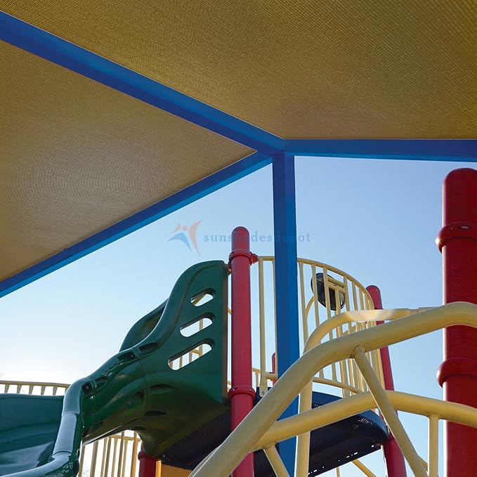 TANG Sun Shade Fabric Roll 8'x65' Shade Cloth for Garden Brown HDPE Mesh Shading Pergola Cover Replacement Canopy, 95% Blockage Sunshades for Outdoor Patio Backyard Plant