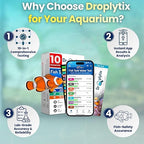 Digital Aquarium Water Test Kit, App-Enabled 10-in-1 Freshwater & Saltwater Aquarium Test Strips for Fish Tanks, Shrimp, Reef Test Strips, pH, Ammonia, Nitrate, Nitrite, GH, KH, Chlorine