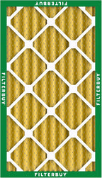 Filterbuy 10x20x4 Air Filter MERV 11 Superior Pet & Allergy Defense (6-Pack), Electrostatic Pleated HVAC AC Furnace Filters Replacement, Made in USA (Actual Size: 9.50 x 19.50 x 3.63)