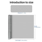 20 Mesh 304 Stainless Steel Mesh Screen, 24''×118''（60cm×300cm） Wire Screen Mesh, Rust Free Woven Wire Mesh, Metal Mesh Screen for Air Vents, Window Screen, Filters, Cage,Garden Covers