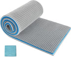 Aquarium Filter Media, Upgraded 8-Layer Filter Sponge Pad for Fish Tank and Pond, Super Filtering Effect, Cut to Fit, Reusable and Washable Aquarium Filter Floss (11.8” x 47.2”)