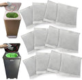 Compost Bin Deodorizers Carbon Filters Compatible with Compost Genie Kitchen Compost Bin, Replacement Coconut Shell Activated Carbon Purifying Deodorizer, 12 Pack
