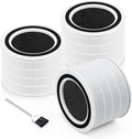 Funmit Core 200S Replacement Filter for Core 200S Smart WiFi Air Purifier, 3-in-1 H13 True HEPA Filter Replacement and High-Efficiency Activated Carbon, Part # Core 200S-RF, 3 Pack