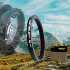 49mm Lens to 46mm Camera Lens Adapter,49mm-46mm Filter Step-Down Ring,Compatible All 46mm Filter Accessory.Made from CNC Machined
