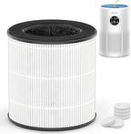 Tailulu D10 Replacement Filter, Air Purifier Filter for Tailulu D10 Air Purifier, 3-in-1 H13 Grade True Replacement Filte 1 Pack with Extra 6 Pieces Aroma Pads