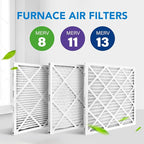 LotFancy 20x20x1 Air Filter MERV 11 6-Pack, Electrostatic Pleated AC Furnace Air Filter, Captures Dust, Smog & Pet Dander, Actual Size: 19.75"x19.75"x0.75"