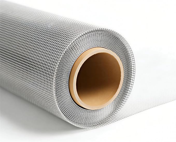 MAGZO 304 Stainless Steel Mesh Screen Roll 35in x 10ft - 22 Mesh Pet Proof Metal Window Screen Replacement, Screen Door Mesh for Patio,Porch,Pet,Cage,Vent Cover,Filter,Gutter Guard,Rodent Protection