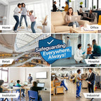 Simply 16x25x1 Air Filter, MERV 8, 6 Pack, For Home AC Furnace & HVAC (Actual Size: 15.75"x24.75"x0.75") DUST, Pet, & Allergy Control