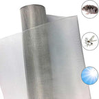 Stainless Steel Woven Wire Mesh 304 Stainless Steel Mesh Sheet 40 Woven Wire Tear Resistant Rodent Control Garden Insect Screen for Vent, Filter
